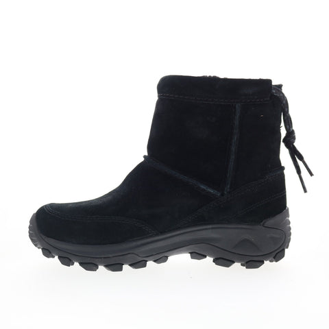 Merrell Winter Pull On J005352 Womens Black Suede Winter Boots