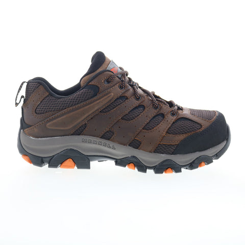 Merrell Moab Vertex 2 Carbon Fiber Mens Brown Wide Athletic Work Shoes