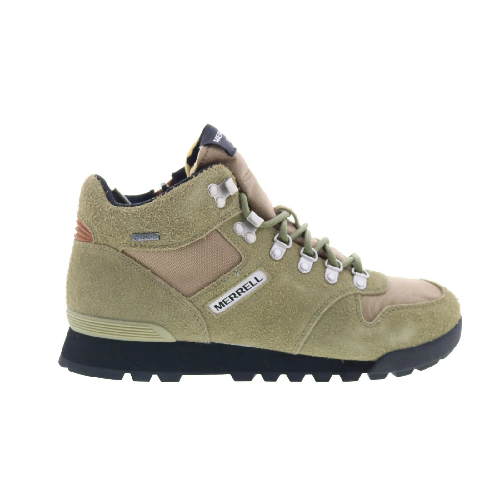 Merrell Eagle Luxe GTX 1TRL J005766 Womens Green Suede Lace Up
