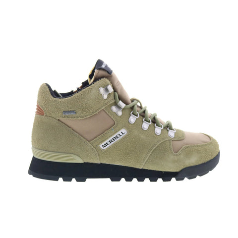 Merrell Eagle Luxe GTX 1TRL J005766 Womens Green Suede Lace Up Hiking Boots