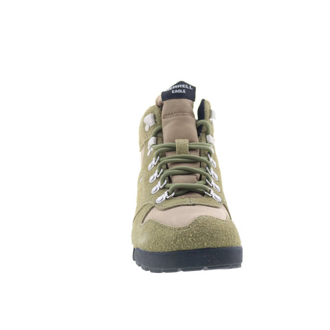 Merrell Eagle Luxe GTX 1TRL J005766 Womens Green Suede Lace Up Hiking Boots