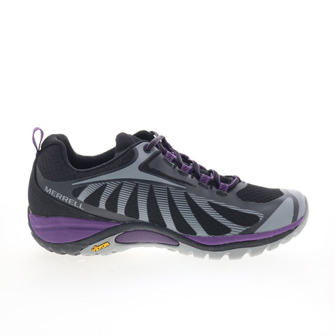 Merrell Siren Edge 3 J034438 Womens Black Canvas Athletic Hiking Shoes