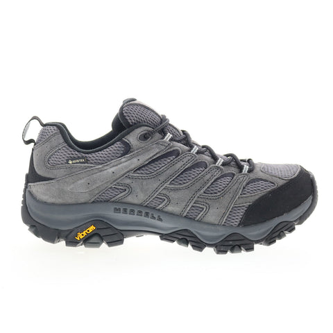 Merrell Moab 3 Gtx J035799W Mens Gray Wide Suede Athletic Hiking Shoes