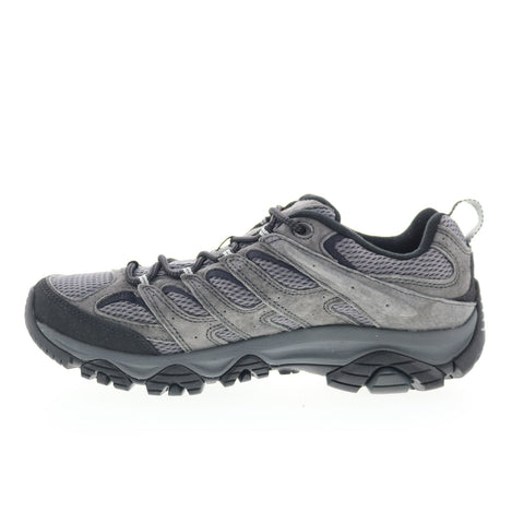 Merrell Moab 3 Wp Low J035855 Mens Gray Suede Athletic Hiking Shoes