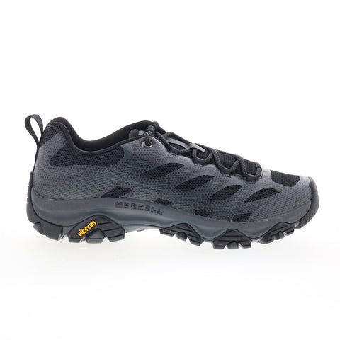 Merrell Moab 3 Edge J035895 Mens Black Leather Athletic Hiking Shoes