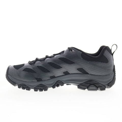 Merrell Moab 3 Edge J035895 Mens Black Leather Athletic Hiking Shoes