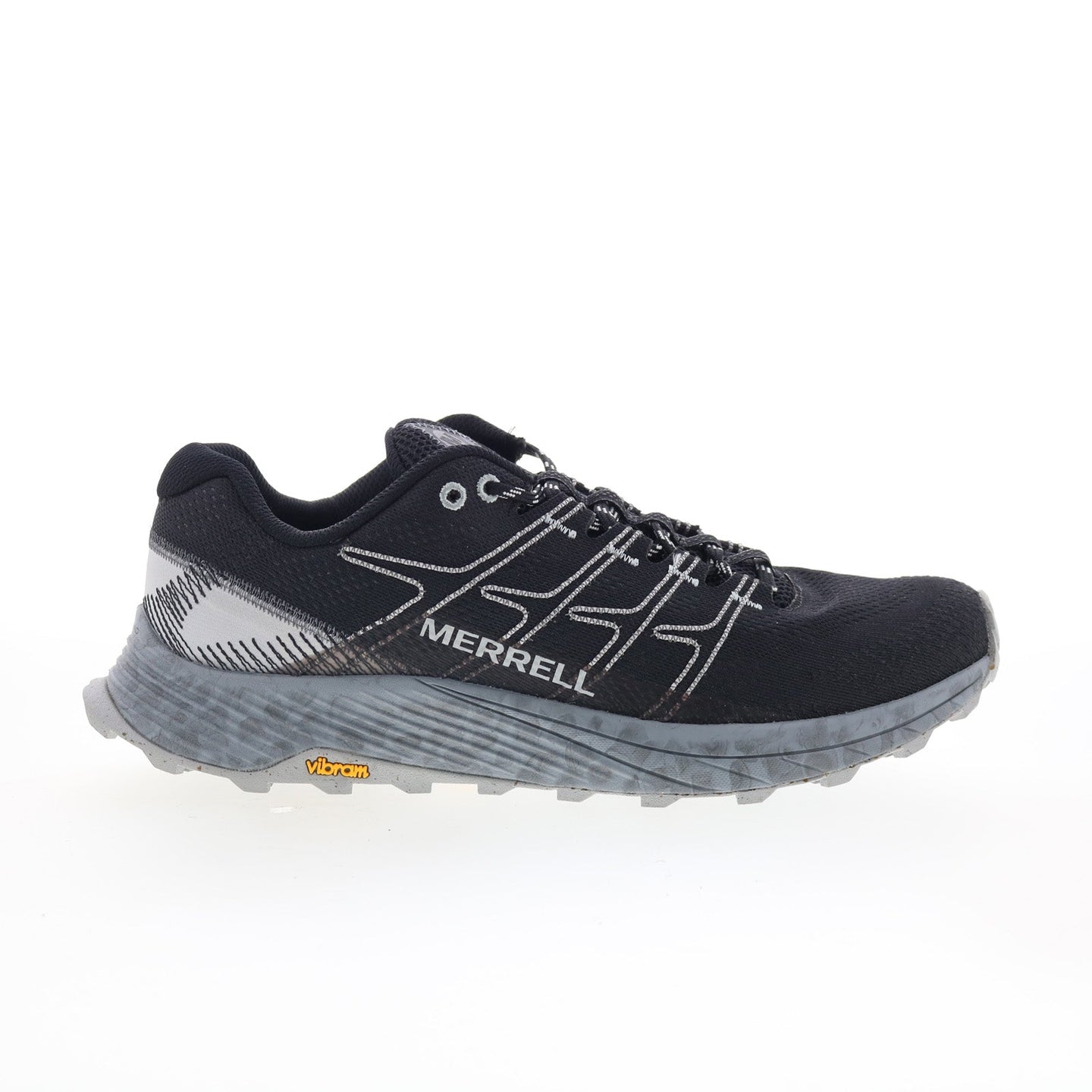 Merrell Moab Flight J066751 Mens Black Canvas Lace Up Athletic Hiking ...