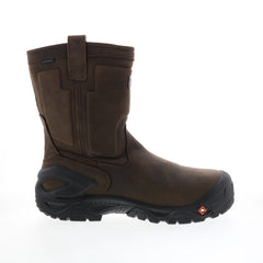 Merrell Strongfield LTR Pull On WP Composite Toe Mens Brown Work Boots