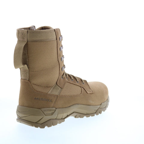 Merrell Mqc 2 Tactical J099375W Mens Brown Wide Suede Lace Up Tactical Boots