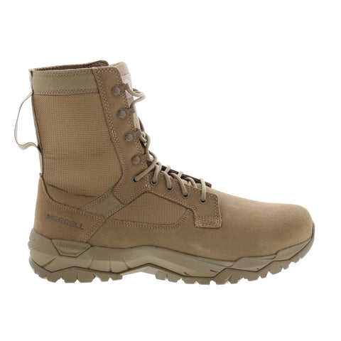 Merrell Mqc 2 Tactical J099375W Mens Brown Wide Suede Lace Up Tactical Boots