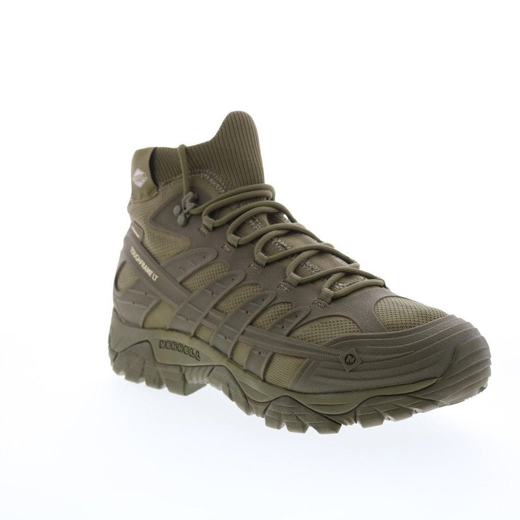 Merrell Moab Velocity Tactical Mid WP J099425 Mens Green Tactical Boot ...