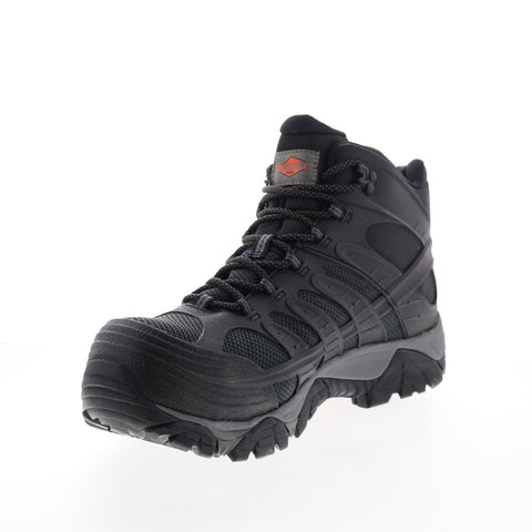 Merrell Moab Velocity Mid WP Carbon Fiber J099429 Mens Black Work Boots