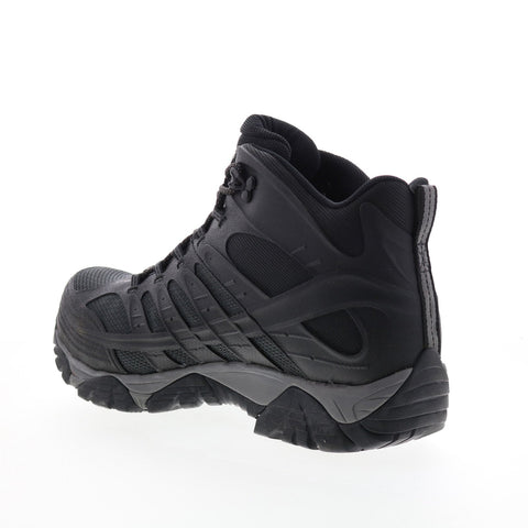 Merrell Moab Velocity Mid WP Carbon Fiber J099429 Mens Black Work Boots