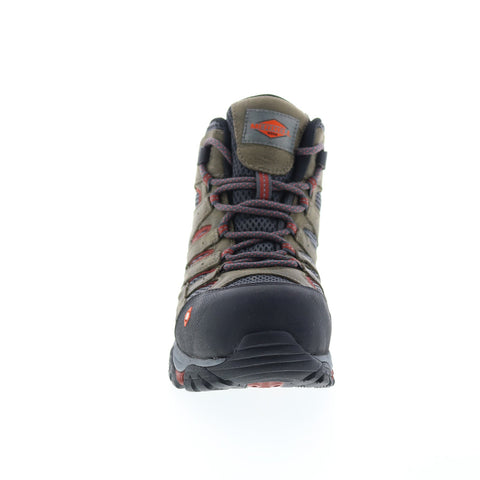 Merrell Moab Vertex Mid Waterproof Composite Toe J11515 Mens Gray Work Boots