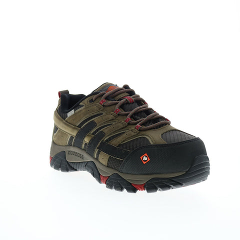 Merrell Moab 2 Vent Waterproof Composte Toe Womens Brown Athletic Work Shoes