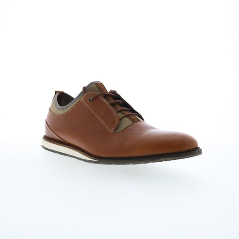 Parc City Boot Co. Wyatt J16999-52 Mens Brown Oxfords Plain Toe Shoes