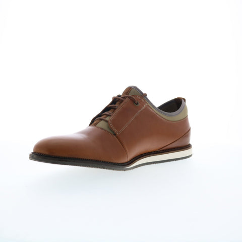 Parc City Boot Co. Wyatt J16999-52 Mens Brown Oxfords Plain Toe Shoes