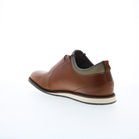 Parc City Boot Co. Wyatt J16999-52 Mens Brown Oxfords Plain Toe Shoes