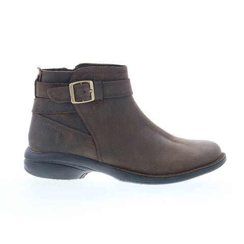 Merrell Andover Bluff WP J17484 Womens Brown Leather Ankle & Booties Boots