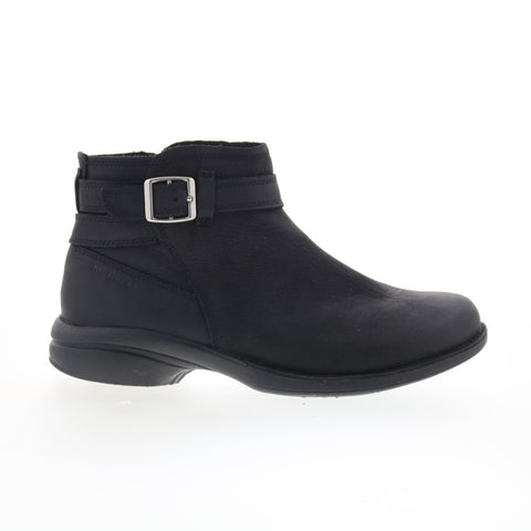 Merrell Andover Bluff WP J17654 Womens Black Leather Ankle & Booties Boots