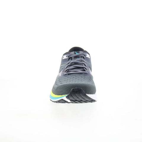 Mizuno Wave Rider 24 D J1GD200616 Womens Gray Canvas Athletic Running Shoes