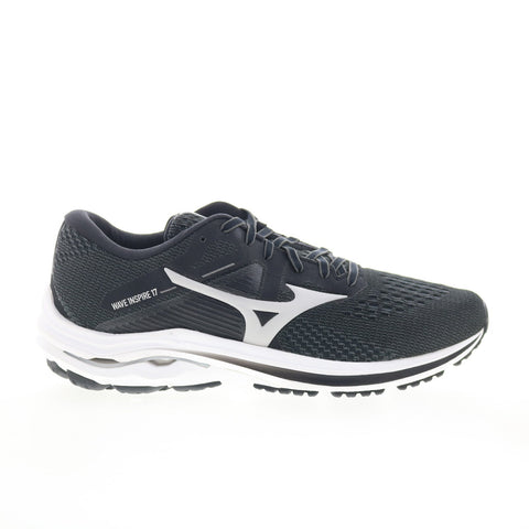 Mizuno Wave Inspire 17 D J1GD214638 Womens Black Athletic Running Shoes