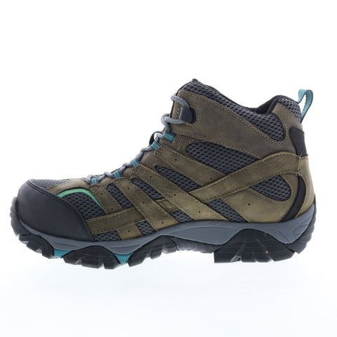 Merrell Moab Vertex Mid Waterproof Composite Toe Womens Gray Work Boots