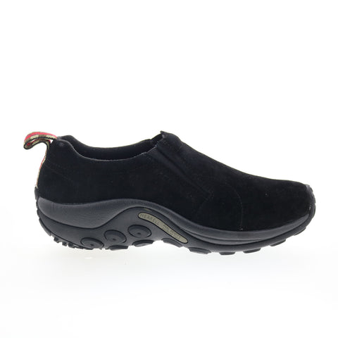 Merrell Jungle Moc J60825 Mens Black Suede Loafers & Slip Ons Casual Shoes