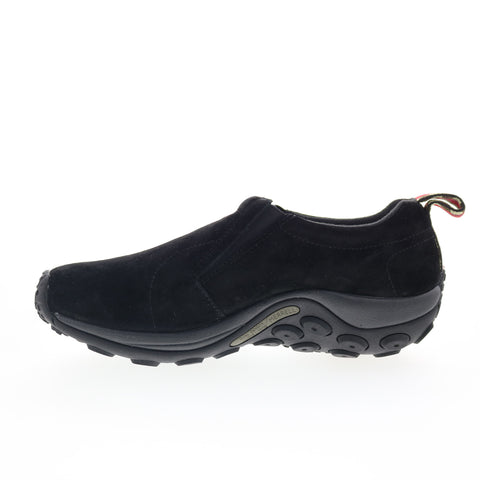 Merrell Jungle Moc J60825 Mens Black Suede Loafers & Slip Ons Casual Shoes