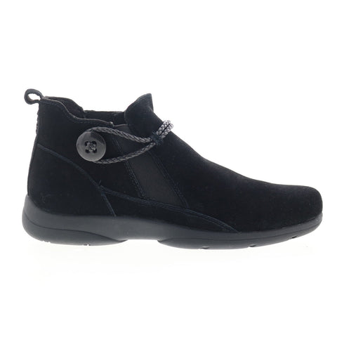 Easy Spirit Jagger SEJAGGER Womens Black Narrow Suede Casual Dress Boots