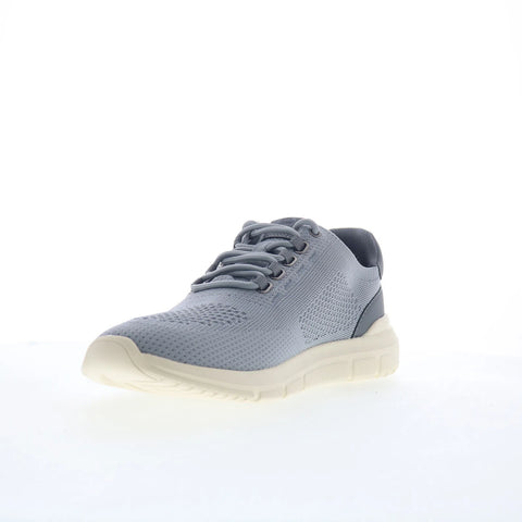 Rockport Jaimson RMJAIMSON Mens Gray Wide Canvas Lifestyle Sneakers Shoes