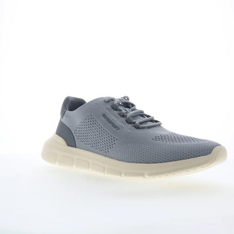 Rockport Jaimson RMJAIMSON Mens Gray Wide Canvas Lifestyle Sneakers Shoes