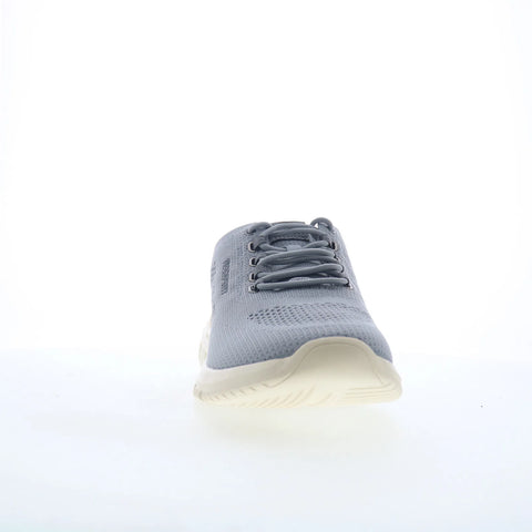 Rockport Jaimson RMJAIMSON Mens Gray Wide Canvas Lifestyle Sneakers Shoes