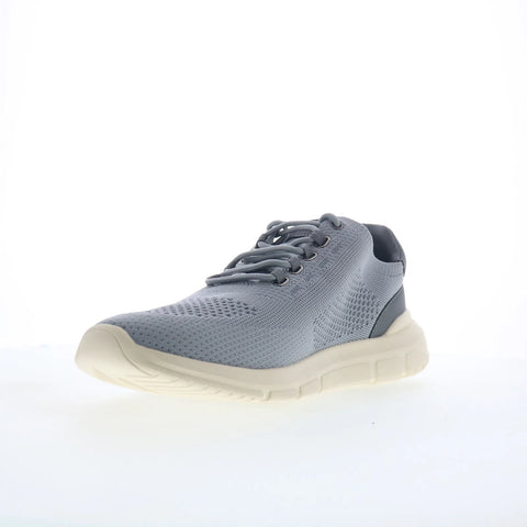 Rockport Jaimson RMJAIMSON Mens Gray Wide Canvas Lifestyle Sneakers Shoes