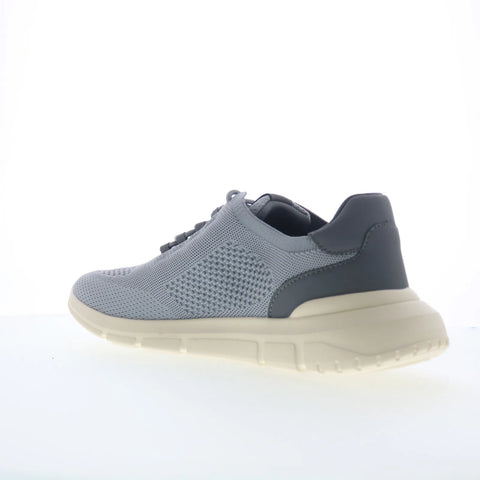 Rockport Jaimson RMJAIMSON Mens Gray Wide Canvas Lifestyle Sneakers Shoes
