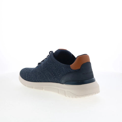Rockport Jaimson RMJAIMSON Mens Blue Wide Mesh Lifestyle Sneakers Shoes