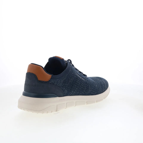 Rockport Jaimson RMJAIMSON Mens Blue Wide Mesh Lifestyle Sneakers Shoes