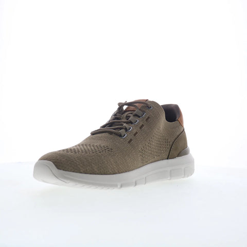 Rockport Jaimson RMJAIMSON Mens Gray Wide Canvas Lifestyle Sneakers Shoes