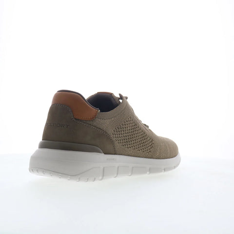 Rockport Jaimson RMJAIMSON Mens Gray Wide Canvas Lifestyle Sneakers Shoes