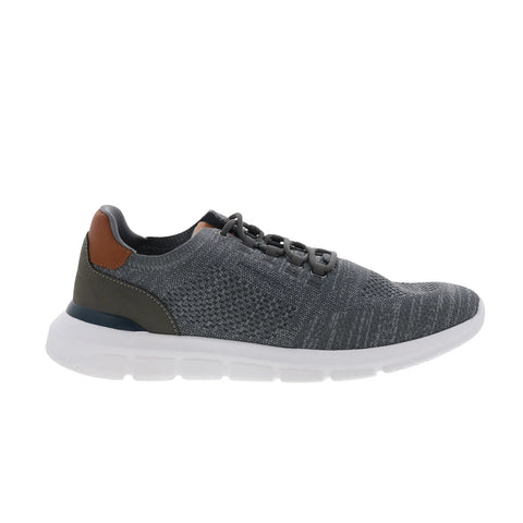 Rockport Jaimson RMJAIMSON Mens Gray Wide Canvas Lifestyle Sneakers Shoes