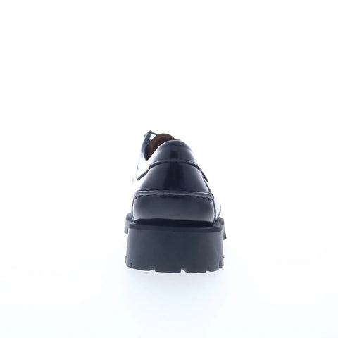 Sebago James Fringe Lug 73111TW Womens Black Loafers & Slip Ons Boat Shoes
