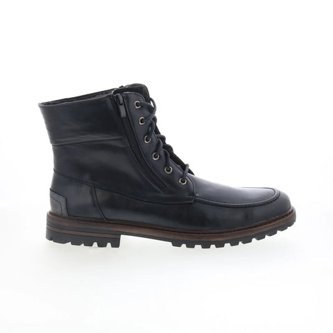 Faranzi James II FB41953 Mens Black Synthetic Lace Up Casual Dress Boots