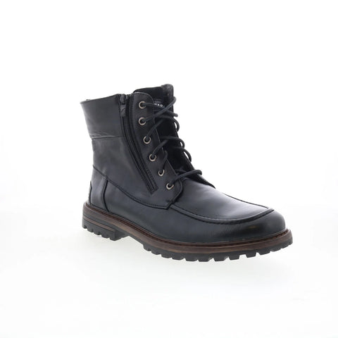 Faranzi James II FB41953 Mens Black Synthetic Lace Up Casual Dress Boots