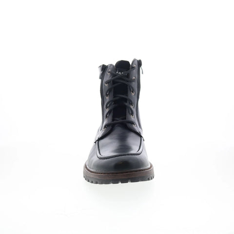 Faranzi James II FB41953 Mens Black Synthetic Lace Up Casual Dress Boots