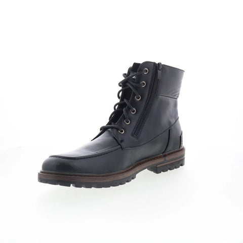 Faranzi James II FB41953 Mens Black Synthetic Lace Up Casual Dress Boots