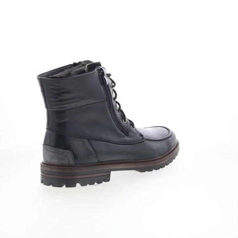Faranzi James II FB41953 Mens Black Synthetic Lace Up Casual Dress Boots