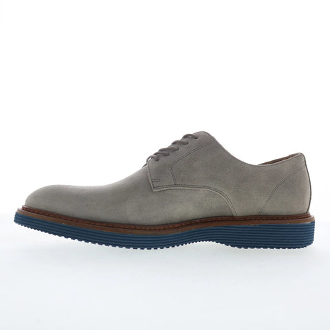 Johnston & Murphy Jameson 24-6377 Mens Gray Oxfords & Lace Ups Plain Toe Shoes