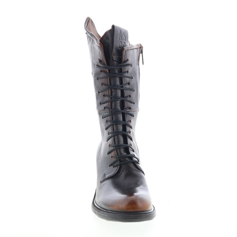 A.S. 98 Jasper Womens Brown Leather Zipper Casual Dress Boots