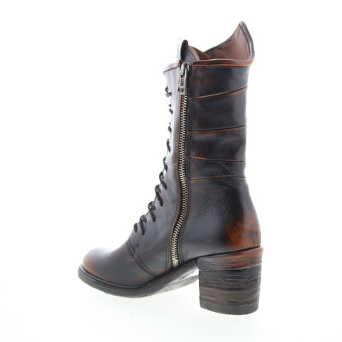 A.S. 98 Jasper Womens Brown Leather Zipper Casual Dress Boots