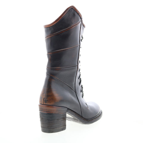 A.S. 98 Jasper Womens Brown Leather Zipper Casual Dress Boots